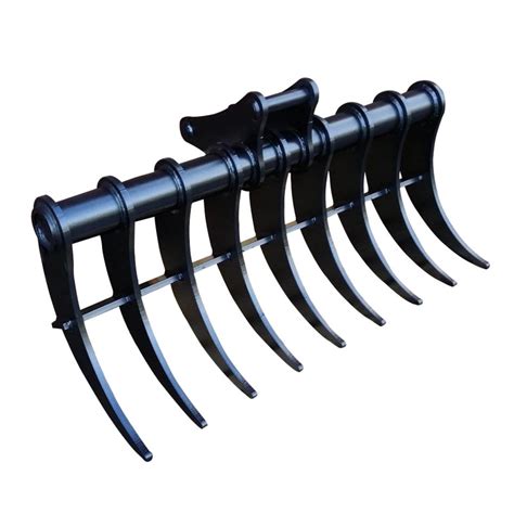 mini excavator land clearing rake|equipment needed for debris removal.